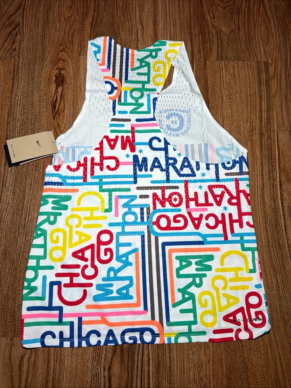 Nike Aeroswift 2025 Chicago Marathon Running Singlet Men’s Size M HQ4277-100 NWT
